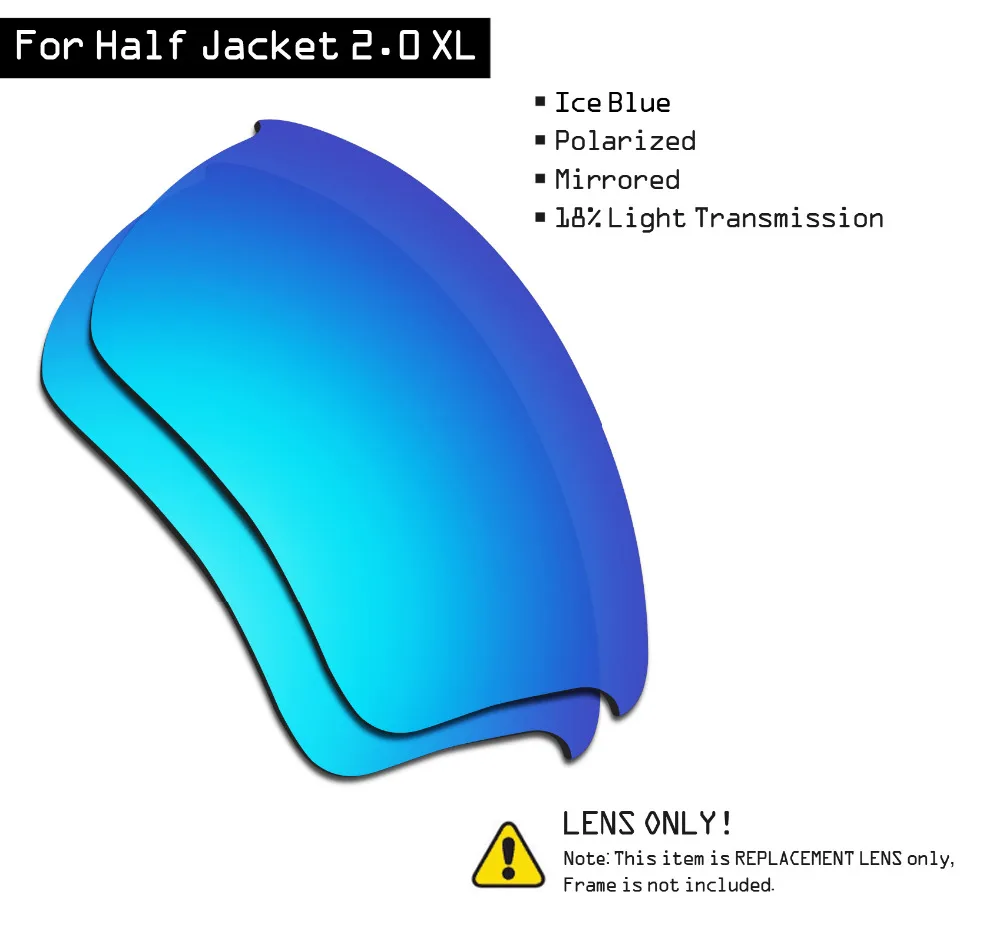Поляризованные солнцезащитные очки SmartVLT, Сменные линзы для Oakley Half Jacket 2,0 XL-светло-голубой
Поляризованные солнцезащитные очки SmartVLT, Сменные линзы для Oakley Half Jacket 2,0 XL-светло-голубой