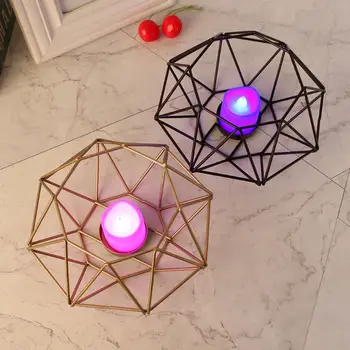Fashion Nordic Style 3D Octagon Geometric Metal Candle Tea Light Candlestick Holder Sconce Minimalist Wedding Home Decor Gift
Fashion Nordic Style 3D Octagon Geometric Metal Candle Tea Light Candlestick Holder Sconce Minimalist Wedding Home Decor Gift
