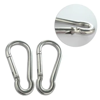 Spring Snap Hook Carabiner 5pcs 304 Stainless Steel Spring Snap Hook Quick Link Carabiner Clip M7 Heavy Duty
Spring Snap Hook Carabiner 5pcs 304 Stainless Steel Spring Snap Hook Quick Link Carabiner Clip M7 Heavy Duty