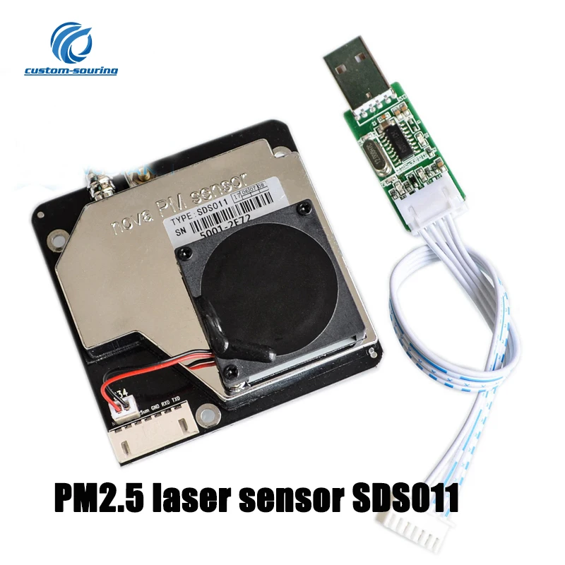 PWM Nova PM Sensor sds011 High Precision Laser PM2.5 Digital output SDS011 quality detection sensor module dust sensors
PWM Nova PM Sensor sds011 High Precision Laser PM2.5 Digital output SDS011 quality detection sensor module dust sensors