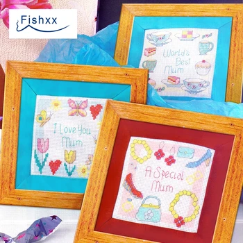 Fishxx Cross Stitch European magazine Crazy96-4 mother's holiday cartoon three lovely fresh small map
Fishxx Cross Stitch European magazine Crazy96-4 mother's holiday cartoon three lovely fresh small map
