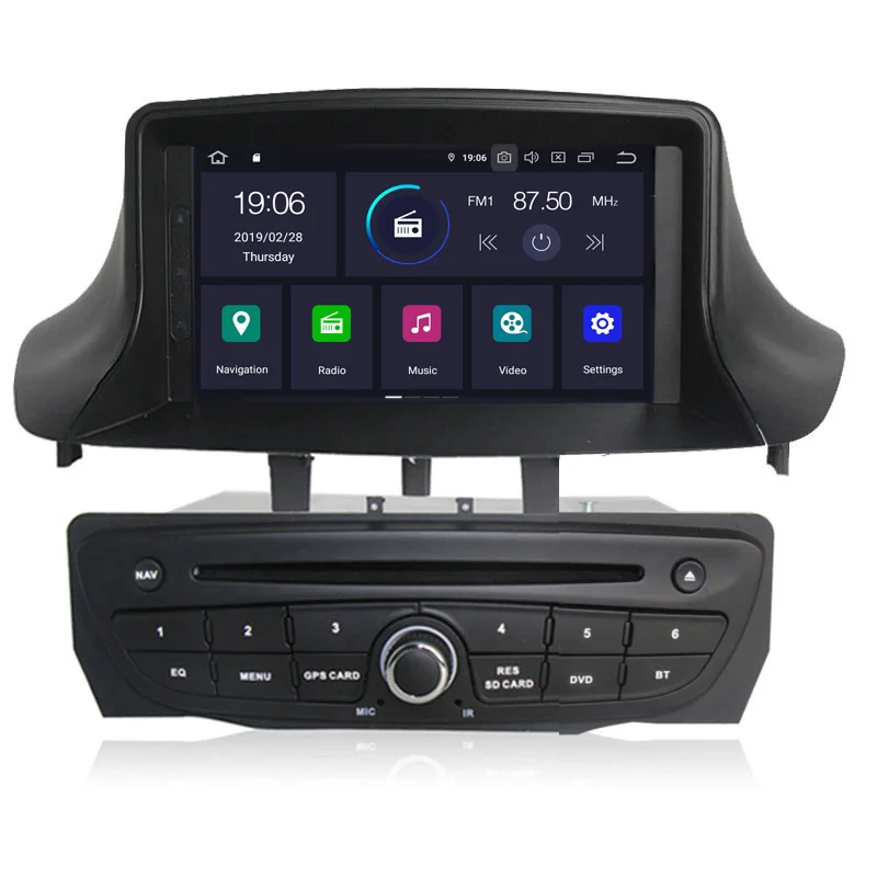 COIKA Quad Core Android 9.0 System Car GPS Navi Receiver For Renault Megane 2009-2016 WIFI OBD DVR SWC Carplay SD BT 4K Video
COIKA Quad Core Android 9.0 System Car GPS Navi Receiver For Renault Megane 2009-2016 WIFI OBD DVR SWC Carplay SD BT 4K Video