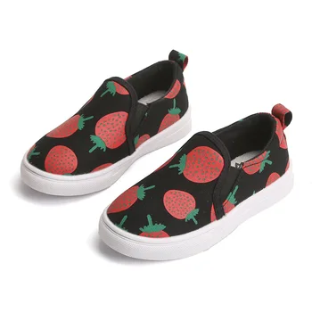 COZULMA Baby Kids Breathable Canvas Shoes For Girls Fashion Strawberry Print Casual Shoes Children's Slip-on Shoes Size 21-30
COZULMA Baby Kids Breathable Canvas Shoes For Girls Fashion Strawberry Print Casual Shoes Children's Slip-on Shoes Size 21-30