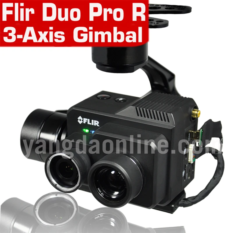 Sky Eye Duo Pro Drone Gimbal for FLIR DUO PRO R Thermal Camera for UAV and Plane photograph recording tracking 3 axle control
Sky Eye Duo Pro Drone Gimbal for FLIR DUO PRO R Thermal Camera for UAV and Plane photograph recording tracking 3 axle control