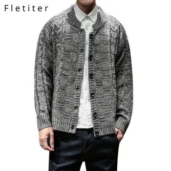 Fletiter Brand Sweater Men V-Neck Solid Slim Fit Knitting Mens Sweaters Cardigan Male 2019 Autumn Fashion Casual Tops Hots
Fletiter Brand Sweater Men V-Neck Solid Slim Fit Knitting Mens Sweaters Cardigan Male 2019 Autumn Fashion Casual Tops Hots