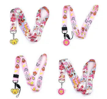 Hot Sale! 1 pcs cartoon Captor Sakura pendant Key Chains Mobile Cell Phone Lanyard Neck Straps Favors S16
Hot Sale! 1 pcs cartoon Captor Sakura pendant Key Chains Mobile Cell Phone Lanyard Neck Straps Favors S16