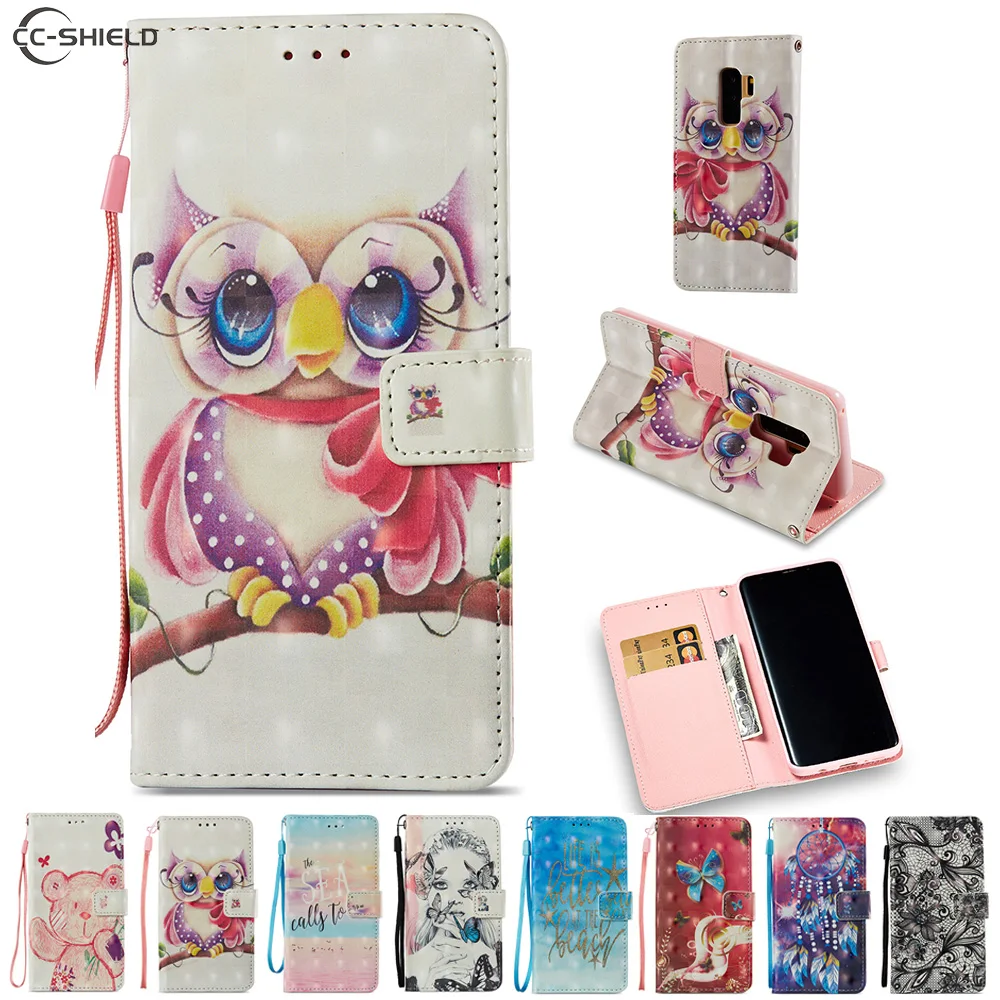 Cartoon Case for Samsung Galaxy S9 Plus G965F G965F/DS SM-G965F SM-G965F/DS Cute Bear Owl Cartoon PU Leather Flip Stand Cover
Cartoon Case for Samsung Galaxy S9 Plus G965F G965F/DS SM-G965F SM-G965F/DS Cute Bear Owl Cartoon PU Leather Flip Stand Cover