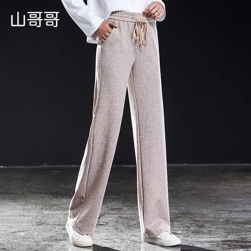 Soft comfortable camel pants female wide leg pants casual loose elastic waist women straight pants 2019 best high quality
Soft comfortable camel pants female wide leg pants casual loose elastic waist women straight pants 2019 best high quality