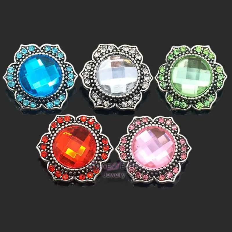 Wholesale w286 flowers 18mm rhinestone metal snap button for Bracelet Necklace Jewelry For Women jewelry Fashion accessories
Wholesale w286 flowers 18mm rhinestone metal snap button for Bracelet Necklace Jewelry For Women jewelry Fashion accessories