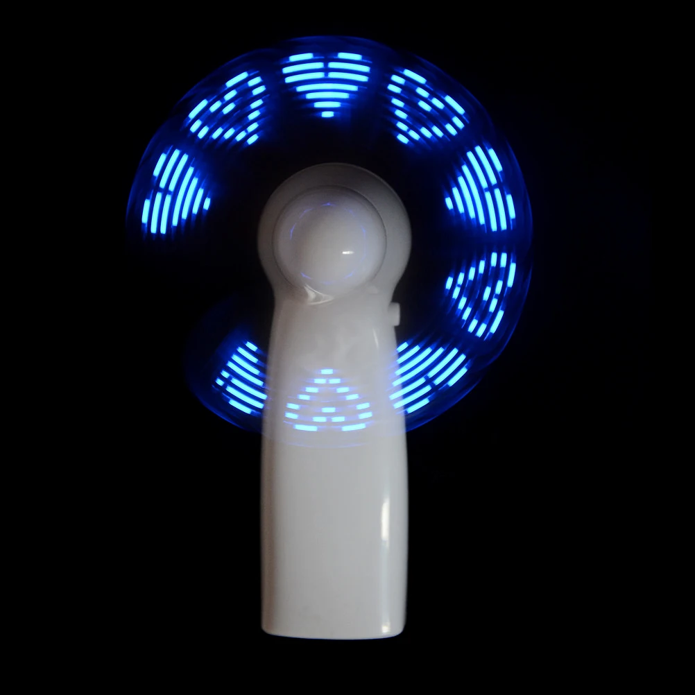 Mini Plastic LED Flash Love Pattern Handheld Fan Battery Operated Unique Cooling Fan Desktop
Mini Plastic LED Flash Love Pattern Handheld Fan Battery Operated Unique Cooling Fan Desktop