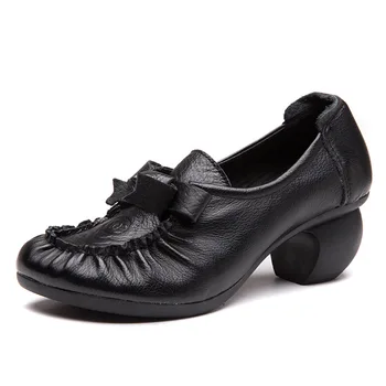 77-1 New Women's Single Shoes Spring and Autumn Handmade Cowhide Leather Shoe Thick and Casual Elegant Women's Shoes
77-1 New Women's Single Shoes Spring and Autumn Handmade Cowhide Leather Shoe Thick and Casual Elegant Women's Shoes
