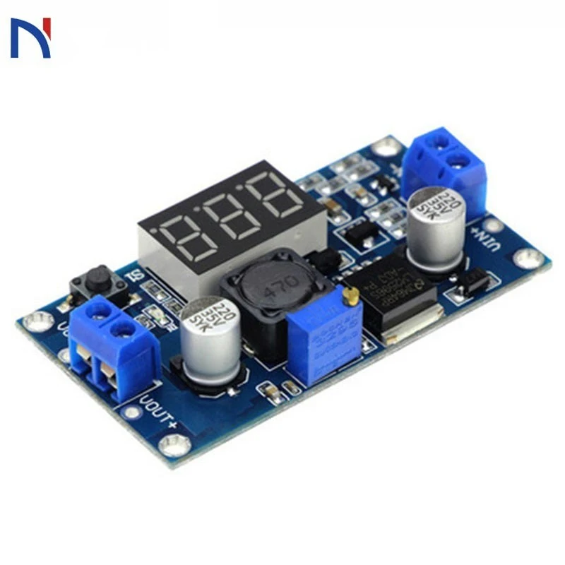 LM2596 LM2596S Power Module + LED Voltmeter DC-DC Adjustable Step-down 3A Power Supply Module with Digital Display
LM2596 LM2596S Power Module + LED Voltmeter DC-DC Adjustable Step-down 3A Power Supply Module with Digital Display