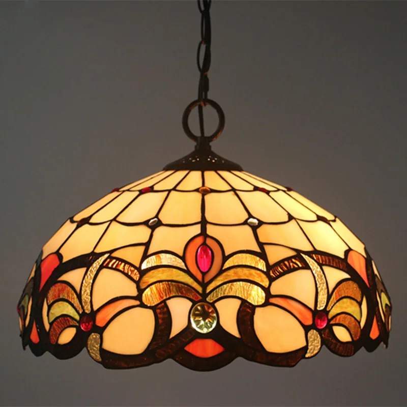 16 Inch Tiffany European Vintage Pendant Lamp Bedroom Study Restaurant Bar Cafe Light Nordic Livingroom Suspension Lights
16 Inch Tiffany European Vintage Pendant Lamp Bedroom Study Restaurant Bar Cafe Light Nordic Livingroom Suspension Lights