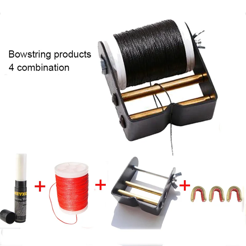 Archery Bow String 4 Combination String Material +Bowstring Serving Tool +Bow Strings Wax+Archery Strings Accessory
Archery Bow String 4 Combination String Material +Bowstring Serving Tool +Bow Strings Wax+Archery Strings Accessory