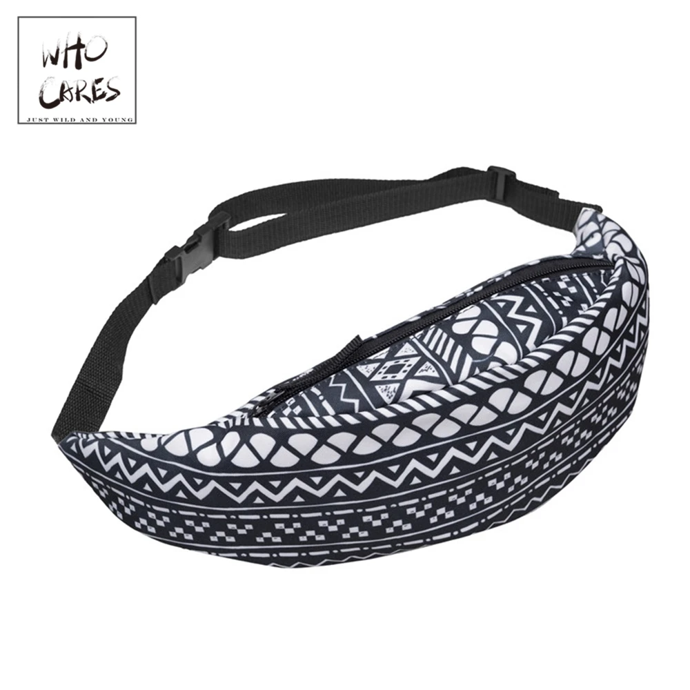 WHO CARES Waist Bag nerka Fanny Packs Fitness Belt Bag Ethnic Black And White Printing Waist Pack Travelling Mobile Phone Bags
WHO CARES Waist Bag nerka Fanny Packs Fitness Belt Bag Ethnic Black And White Printing Waist Pack Travelling Mobile Phone Bags
