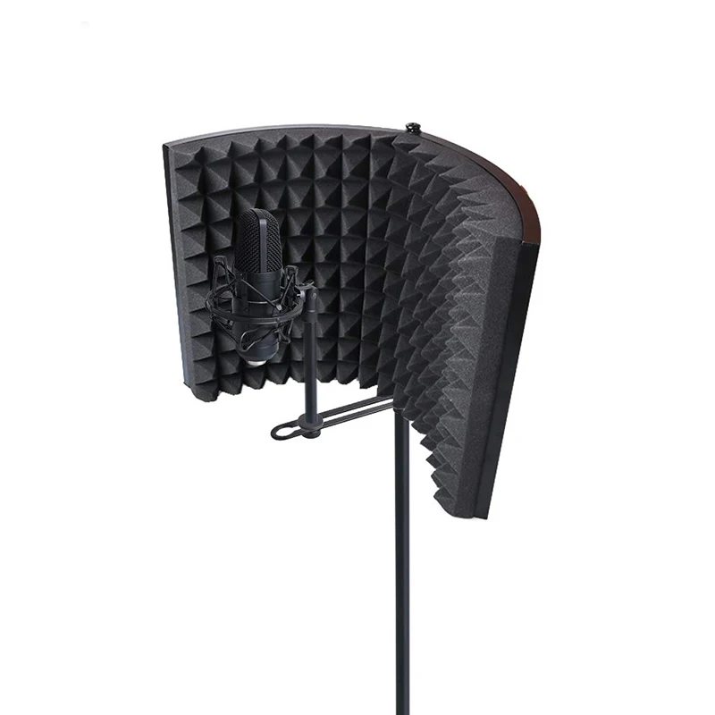 2019 Foldable Microphone Acoustic Isolation Shield Alloy Acoustic Foams Panel Studio Recording Microphone Accessories for
2019 Foldable Microphone Acoustic Isolation Shield Alloy Acoustic Foams Panel Studio Recording Microphone Accessories for