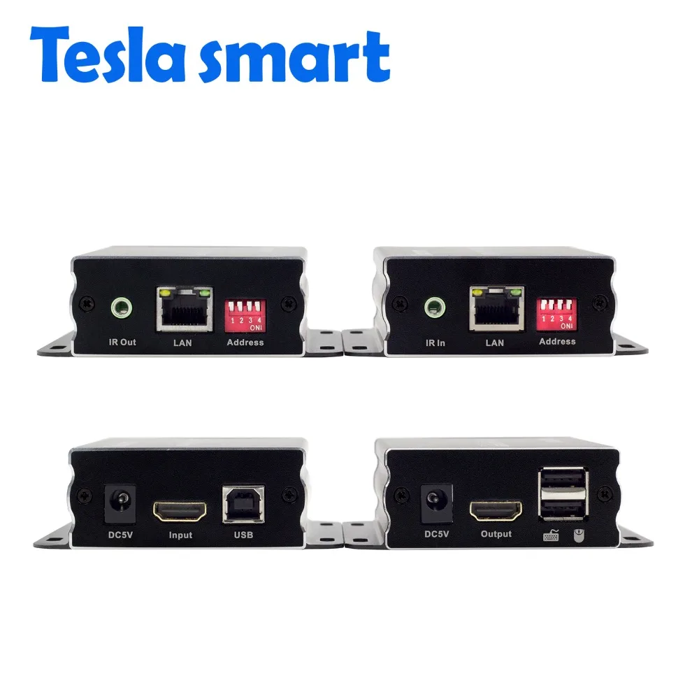 Tesla Smart HDMI Extender 120m KVM Over TCP/IP Ethernet Via Single Cat5e/6 Cable 1080P with IR - Up to 120m
Tesla Smart HDMI Extender 120m KVM Over TCP/IP Ethernet Via Single Cat5e/6 Cable 1080P with IR - Up to 120m