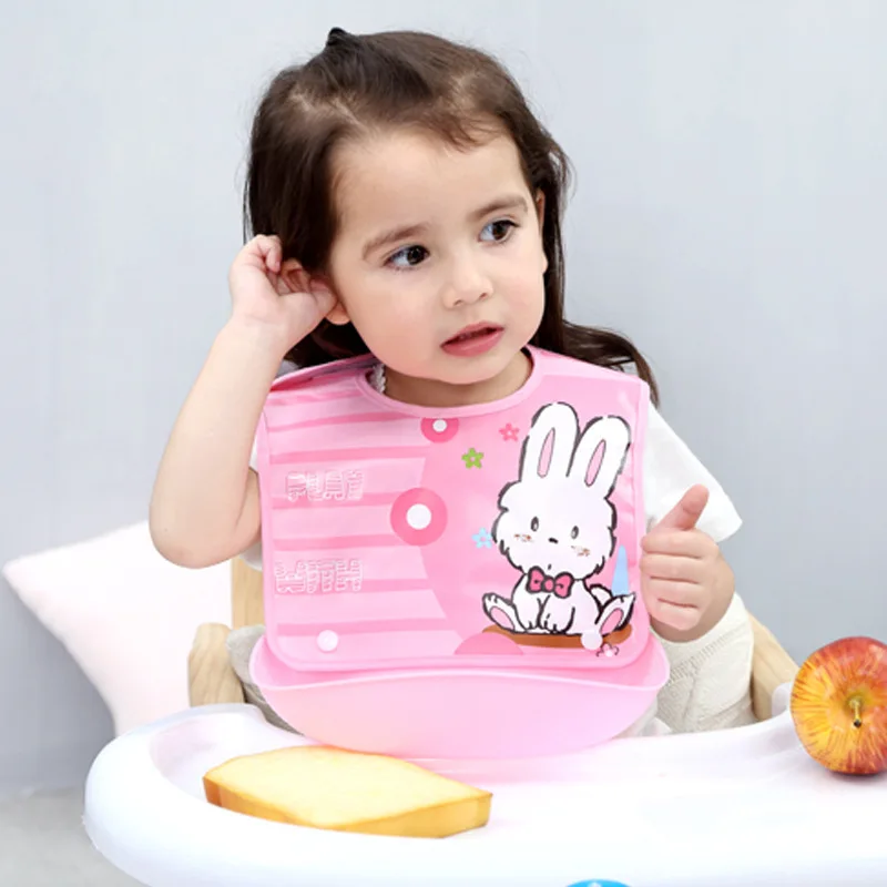 2019 Brand New Infant Baby Boys Girls Silicone Waterproof Bib Washable Feeding Eating Cute Baby's Bib
2019 Brand New Infant Baby Boys Girls Silicone Waterproof Bib Washable Feeding Eating Cute Baby's Bib