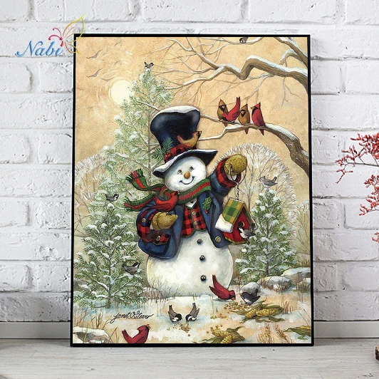 Nabi Paint With Diamond Christmas Diamond Painting Cartoon Full Square DIY Diamond Embroidery Snowman Picture Of Rhinestone
Nabi Paint With Diamond Christmas Diamond Painting Cartoon Full Square DIY Diamond Embroidery Snowman Picture Of Rhinestone