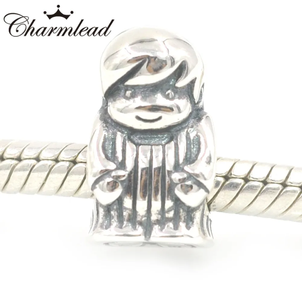Original 925 Sterling Silver Beads Precious Boy Charm Child Bead Fits Pandora Charms Bracelet DIY Jewelry Making
Original 925 Sterling Silver Beads Precious Boy Charm Child Bead Fits Pandora Charms Bracelet DIY Jewelry Making