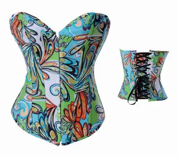 Carttoon Corset Lingerie Blue Green Orange Corset Sexy Fashion Overbust Corset Lingerie
Carttoon Corset Lingerie Blue Green Orange Corset Sexy Fashion Overbust Corset Lingerie