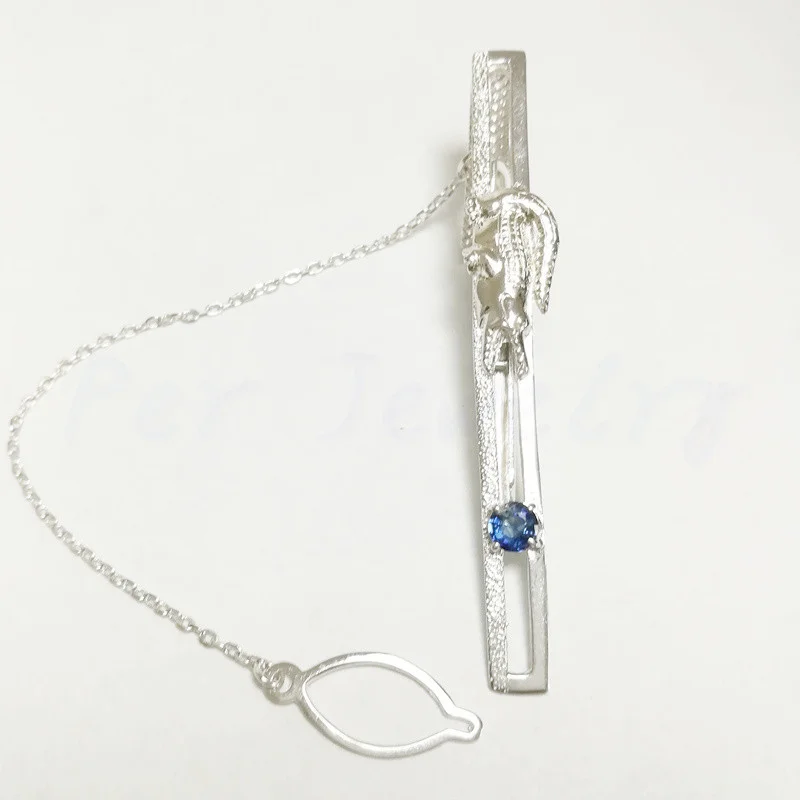 Natural sapphire tie clips Men's jewellery Free shipping Natural real blue sapphires 0.35ct gemstone #CY18070213
Natural sapphire tie clips Men's jewellery Free shipping Natural real blue sapphires 0.35ct gemstone #CY18070213