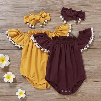 Summer Toddler Baby Girls Clothing Tops Bodysuit Cute Heanband 2Pcs Jumpsuit Outfits Baby Girl
Summer Toddler Baby Girls Clothing Tops Bodysuit Cute Heanband 2Pcs Jumpsuit Outfits Baby Girl