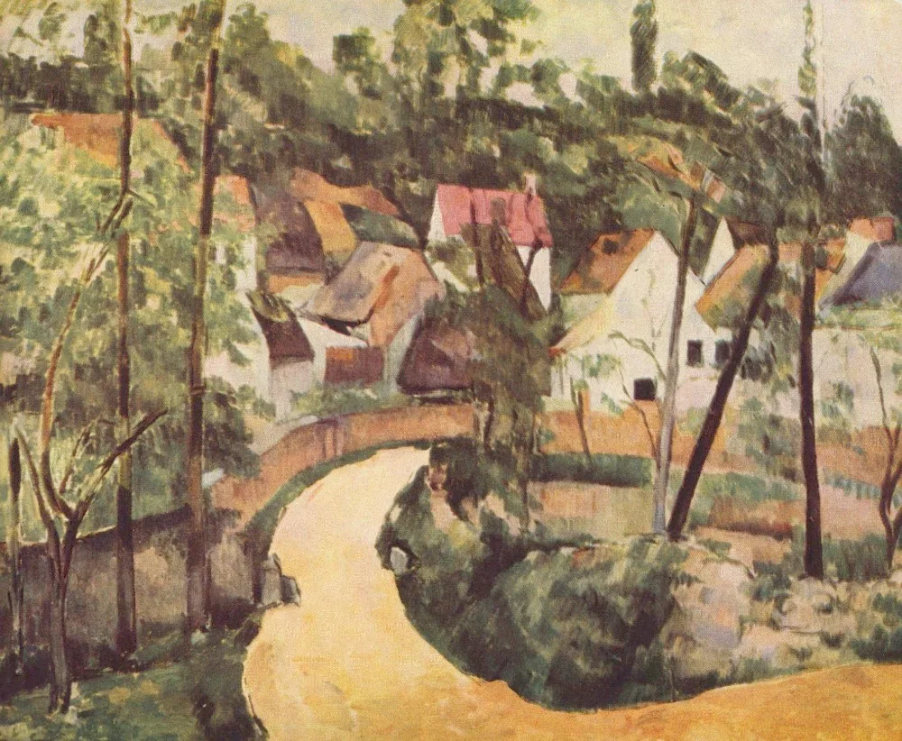 Oil Painting Reproduction on linen canvas,a-turn-in-the-road-1882 by Paul Cezanne,100% handmade,Free Shipping
Oil Painting Reproduction on linen canvas,a-turn-in-the-road-1882 by Paul Cezanne,100% handmade,Free Shipping