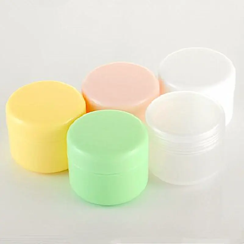 50pc/lot 100g Cream Jars Cosmetic Packaging Box Empty Jar Pot Eyeshadow Makeup Face Cream Container Sample Plastic Jar With Lid
50pc/lot 100g Cream Jars Cosmetic Packaging Box Empty Jar Pot Eyeshadow Makeup Face Cream Container Sample Plastic Jar With Lid