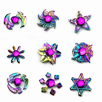 Fidget Spinner Rainbow Spinner-Hand Metal Gold EDC Fidget Toy Sensory Fidget Spinners Hand Spiner for Autism ADHD Kids Toys
Fidget Spinner Rainbow Spinner-Hand Metal Gold EDC Fidget Toy Sensory Fidget Spinners Hand Spiner for Autism ADHD Kids Toys