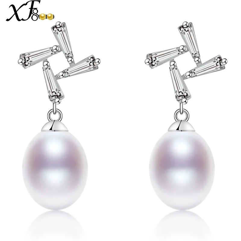 XF800 925 Sterling Silver Jewlery Pearl Drop Earrings Real Freshwater Trendy Pearl Earrings Anniversary Gift For Women E255
XF800 925 Sterling Silver Jewlery Pearl Drop Earrings Real Freshwater Trendy Pearl Earrings Anniversary Gift For Women E255