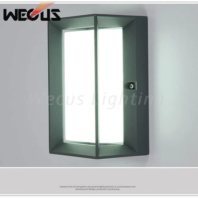 Walll свет наружное непромокаемое светодиодное освещение для сада AC85-265v балкона