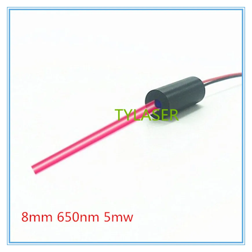 IEC Class IIIA 5mw Standard 8mm 650nm Red Dot Laser Module Industrial Grade APC Driver
IEC Class IIIA 5mw Standard 8mm 650nm Red Dot Laser Module Industrial Grade APC Driver
