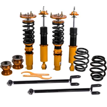 Coilover Suspension Shock Absorber Kit for BMW E46 3 Series 328 320 M3 323Ci 328i 328Ci Adjustable Damper Coil Spring
Coilover Suspension Shock Absorber Kit for BMW E46 3 Series 328 320 M3 323Ci 328i 328Ci Adjustable Damper Coil Spring
