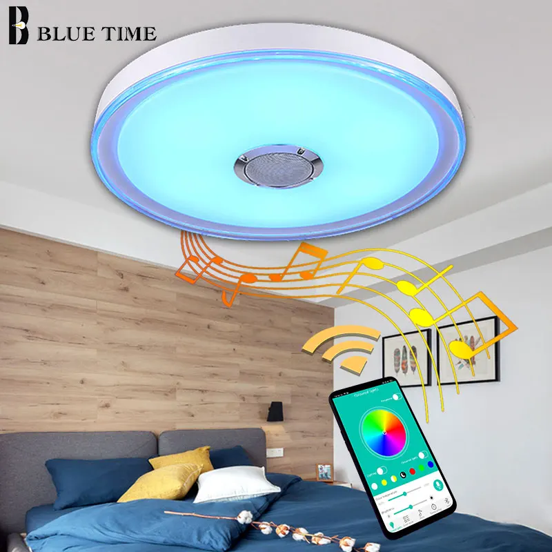 New Design Fashion LED Ceiling Lights For Bedroom Dining Room Living Room Music Playing Modern LED Ceiling Lamps Home Fixtures
New Design Fashion LED Ceiling Lights For Bedroom Dining Room Living Room Music Playing Modern LED Ceiling Lamps Home Fixtures