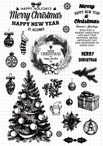 KSCRAFT Merry Christmas Transparent Clear Silicone Stamps for DIY Scrapbooking/Card Making/Kids Crafts Decoration Supplies M10
KSCRAFT Merry Christmas Transparent Clear Silicone Stamps for DIY Scrapbooking/Card Making/Kids Crafts Decoration Supplies M10