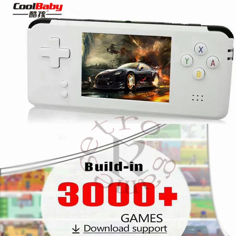 2018 Portable Video Handheld Game Console Retro 64 Bit 3 Inch 3000 Video Game Retro Handheld Console to TV RS-97 RETRO-GANE 07
2018 Portable Video Handheld Game Console Retro 64 Bit 3 Inch 3000 Video Game Retro Handheld Console to TV RS-97 RETRO-GANE 07