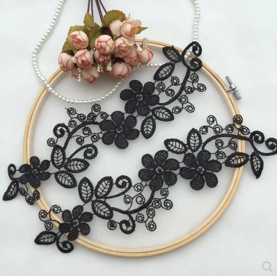 Water Soluble Embroidery Wedding Dress Children's Clothing Dance Clothing Accessories Paste Flowers Black/White
Water Soluble Embroidery Wedding Dress Children's Clothing Dance Clothing Accessories Paste Flowers Black/White