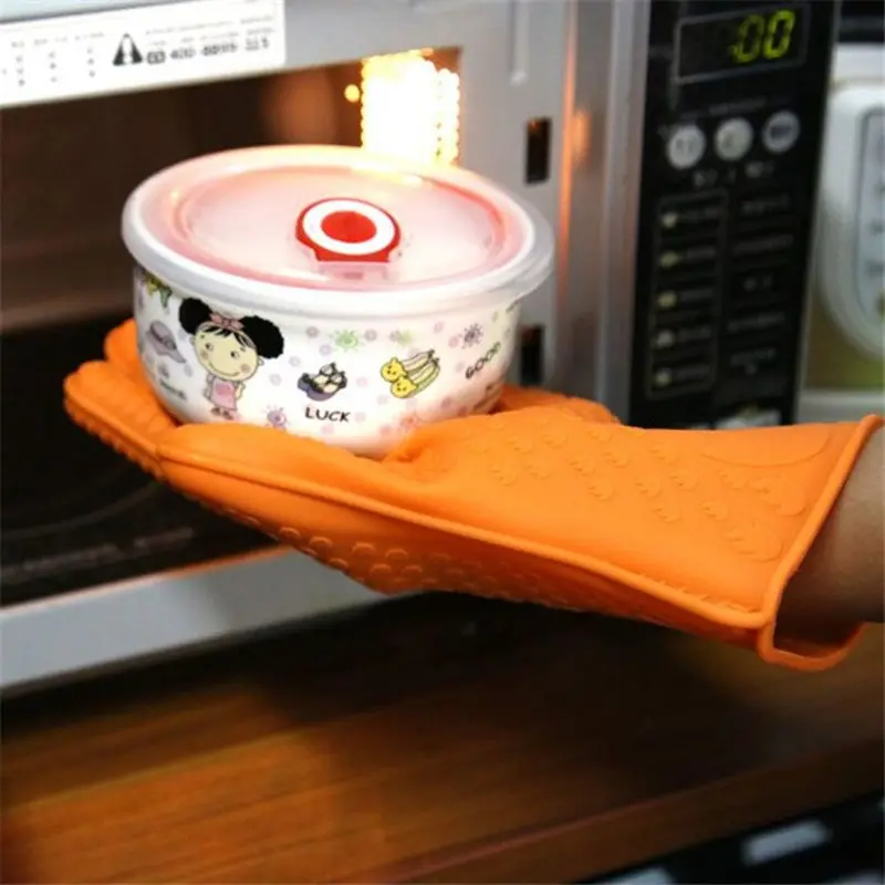 Urijk Heat Resistant Silicone Oven Glove Thicken Cooking BBQ Grill Glove Oven Mitt Baking Glove Kitchen Barbecue Glove Gadget
Urijk Heat Resistant Silicone Oven Glove Thicken Cooking BBQ Grill Glove Oven Mitt Baking Glove Kitchen Barbecue Glove Gadget