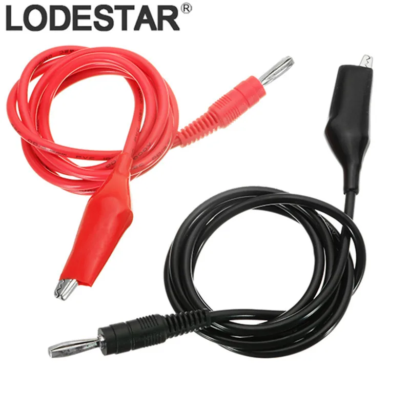 LODESTAR LA04010 Test Probe Alligator Clip to Banana Plug for Testing Electronic Equipment 1000V 10A
LODESTAR LA04010 Test Probe Alligator Clip to Banana Plug for Testing Electronic Equipment 1000V 10A