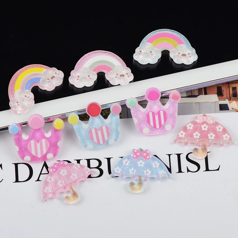 20PC Mix Cute Craft Glitter Flat Back Resin For Children's Hair Accessories DIY Decorative Material Planar Resin Craft Supplies
20PC Mix Cute Craft Glitter Flat Back Resin For Children's Hair Accessories DIY Decorative Material Planar Resin Craft Supplies
