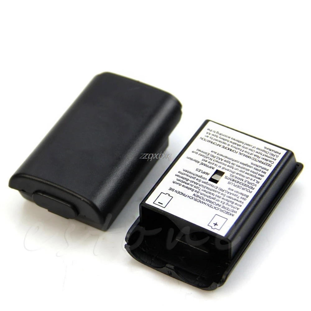 2Pc AA Battery Back Cover Case Shell Pack For Xbox 360 Wireless Controller New Z17 Drop ship
2Pc AA Battery Back Cover Case Shell Pack For Xbox 360 Wireless Controller New Z17 Drop ship