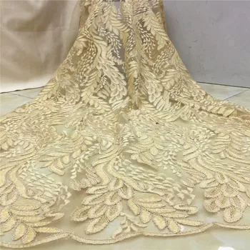 Madison Nigerian Tulle Lace Fabrics 2019 Elegance Gold African Lace Fabric/ High Quality French Mesh Lace Fabric With Sequins
Madison Nigerian Tulle Lace Fabrics 2019 Elegance Gold African Lace Fabric/ High Quality French Mesh Lace Fabric With Sequins
