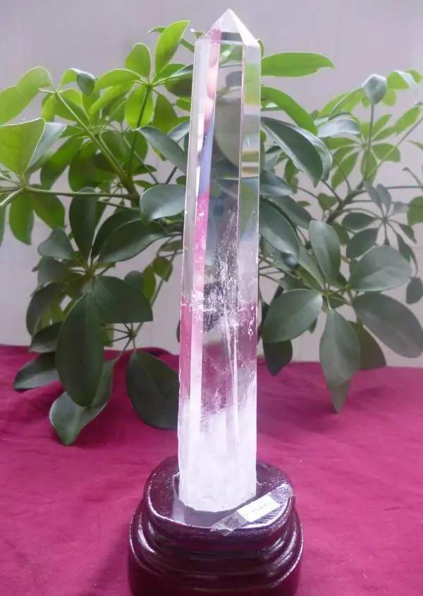 195mm AAA High Quality Natural Clear Quartz Single Terminated Crystal Wand Point Reiki Healing Fengshui Home Decoration Gift
195mm AAA High Quality Natural Clear Quartz Single Terminated Crystal Wand Point Reiki Healing Fengshui Home Decoration Gift