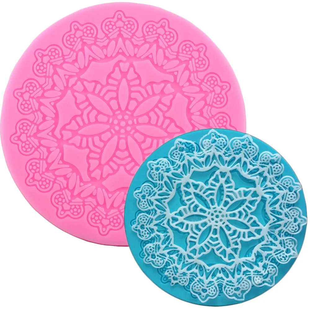 1Pcs Fondant Cake Decorating Tools Round Lace Crown Shape Cake Mold Silicone Mat Sugarcraft 3D Baking Molds
1Pcs Fondant Cake Decorating Tools Round Lace Crown Shape Cake Mold Silicone Mat Sugarcraft 3D Baking Molds