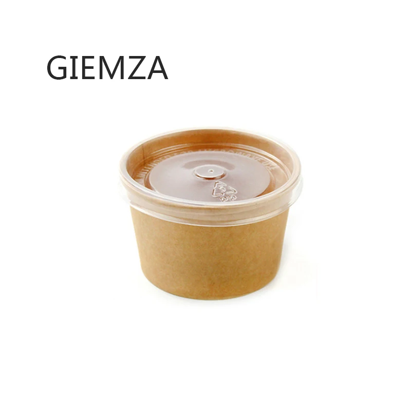 GIEMZA 8oz or 12oz Paper Bowls Disposable Soup Bowl Disposable Eco with Plastic Lid Thicken Waterproof Kitchen Bbq Tool
GIEMZA 8oz or 12oz Paper Bowls Disposable Soup Bowl Disposable Eco with Plastic Lid Thicken Waterproof Kitchen Bbq Tool