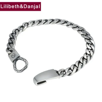 2019 Valentine gift Bracelet 100% 925 Sterling Silver Jewelry Men Women Creative design buckle Smooth Chain Bracelet Bangle B44
2019 Valentine gift Bracelet 100% 925 Sterling Silver Jewelry Men Women Creative design buckle Smooth Chain Bracelet Bangle B44