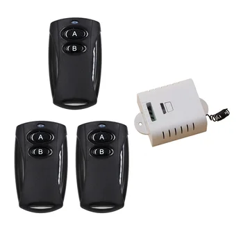 AC 85v 110v 120v 220v 250V 1CH wireless remote control switch with manual button 1 receiver +3 transmitter
AC 85v 110v 120v 220v 250V 1CH wireless remote control switch with manual button 1 receiver +3 transmitter