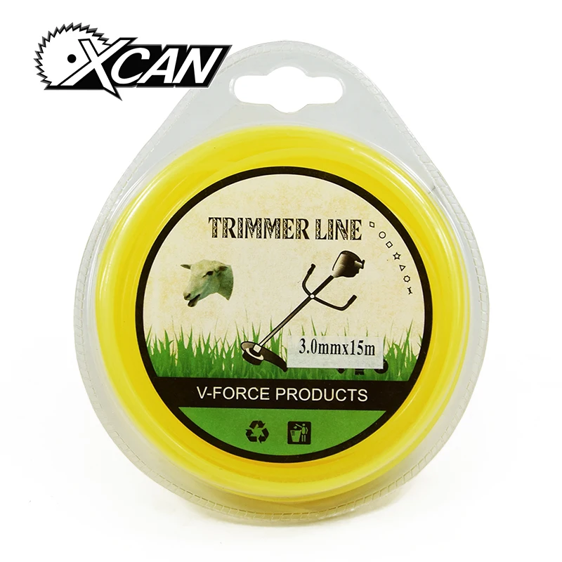 XCAN 1pc 3.0*15m Garden machine brush cutter rope grass trimmer line power tools accessories
XCAN 1pc 3.0*15m Garden machine brush cutter rope grass trimmer line power tools accessories