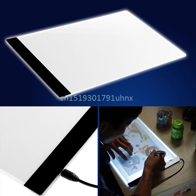 New Portable 1 Set A4 LED Artist Thin Art Stencil Board Light Box Tracing Drawing Board
New Portable 1 Set A4 LED Artist Thin Art Stencil Board Light Box Tracing Drawing Board